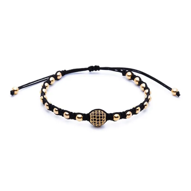 18K Plated Diamond Ball