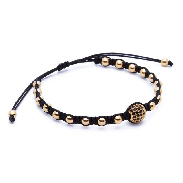 18K Plated Diamond Ball