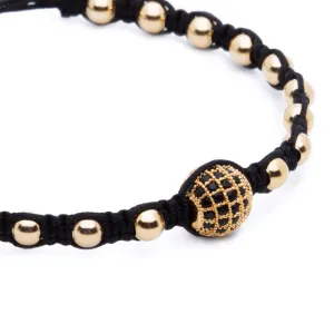 18K Plated Diamond Ball