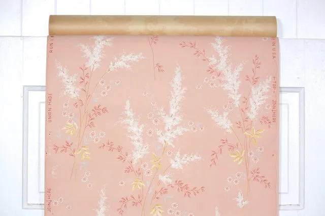 1940s Floral Vintage Wallpaper