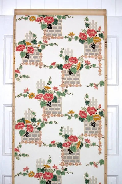 1940s Kitchen Vintage Wallpaper