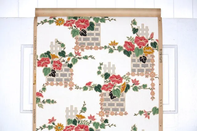 1940s Kitchen Vintage Wallpaper