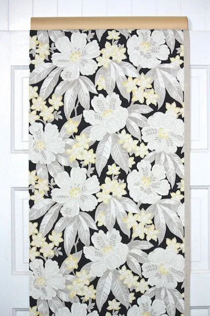 1950s Floral Vintage Wallpaper