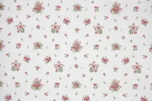1970s Floral Vintage Wallpaper