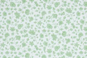 1970s Floral Vintage Wallpaper