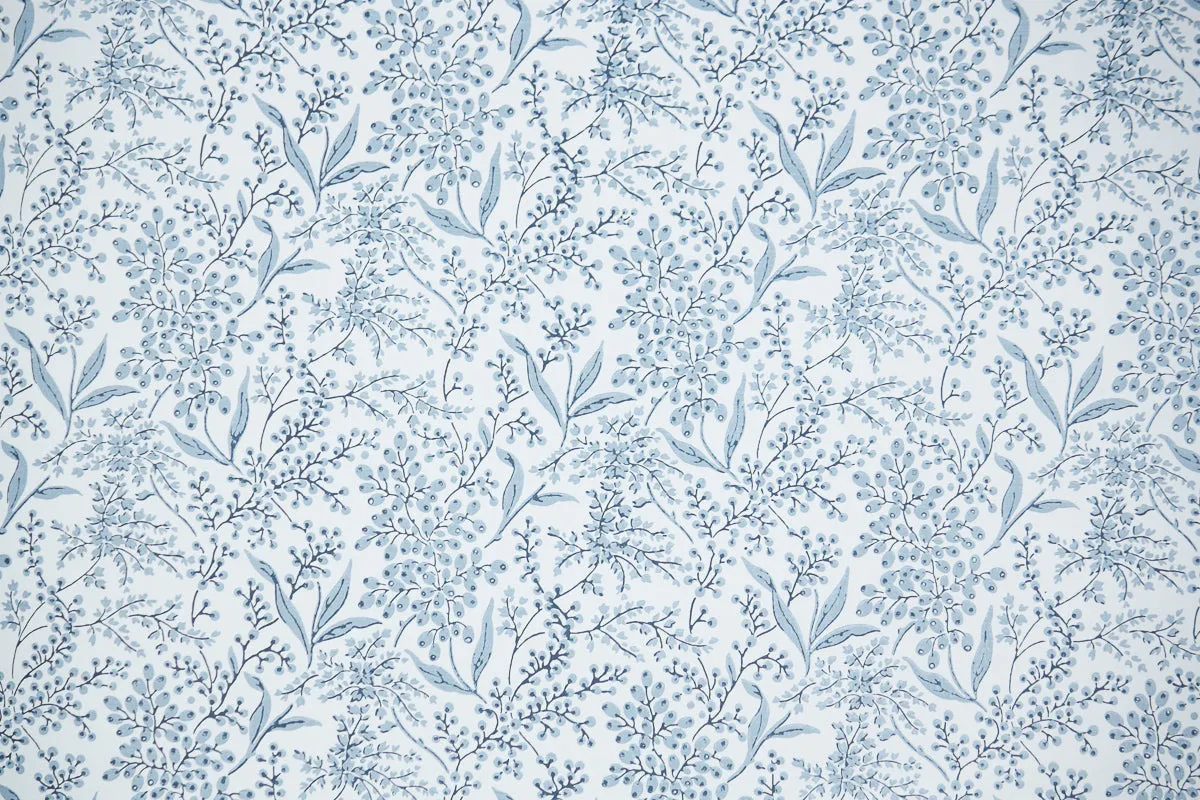 1970s Floral Vintage Wallpaper