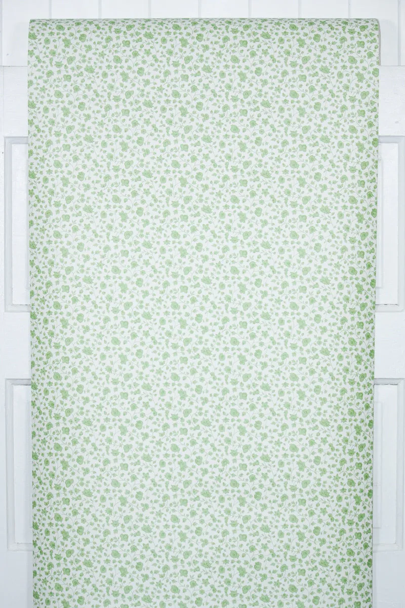 1970s Floral Vintage Wallpaper