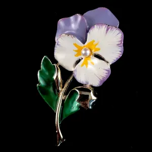 1970s Gerry’s Pansy Brooch