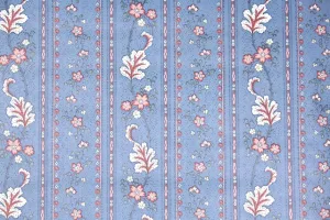 1980s Floral Vintage Wallpaper