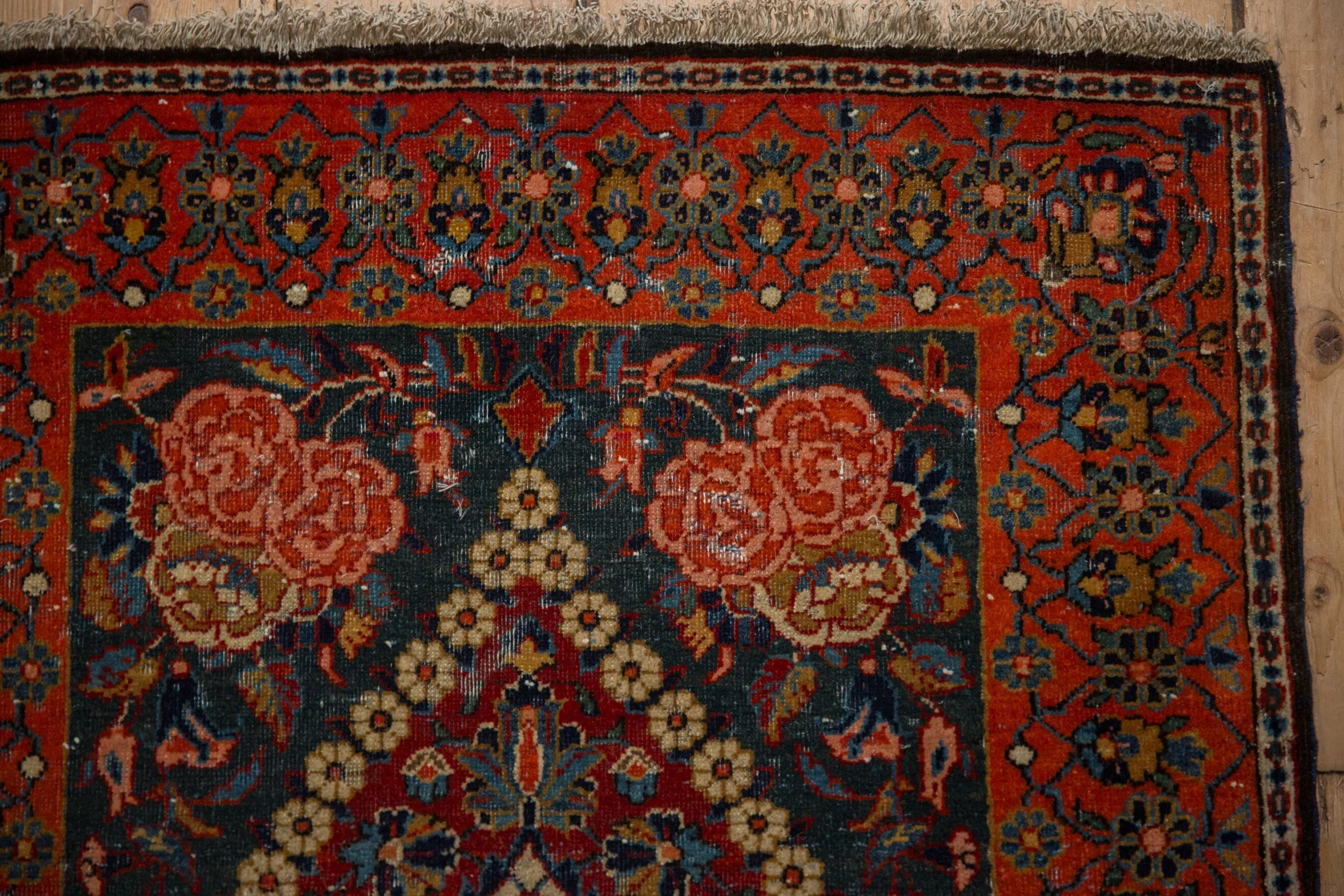 2x3 Vintage Fine Kashan Rug Mat