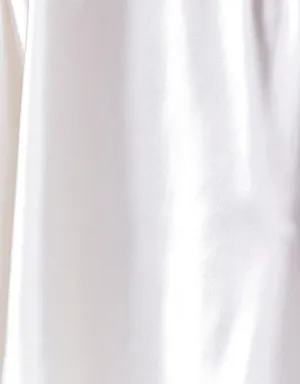 4005 - Satin Long biais cut gown
