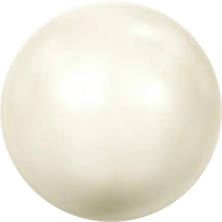 5810 Round Pearls, Crystal Creamrose Pearl (001 621)