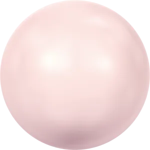 5810 Round Pearls, Crystal Rosaline Pearl (001 294)