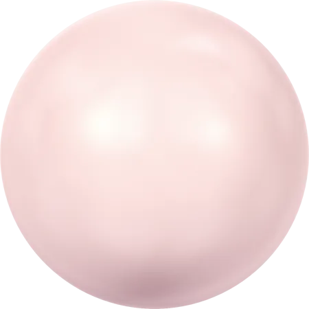 5810 Round Pearls, Crystal Rosaline Pearl (001 294)