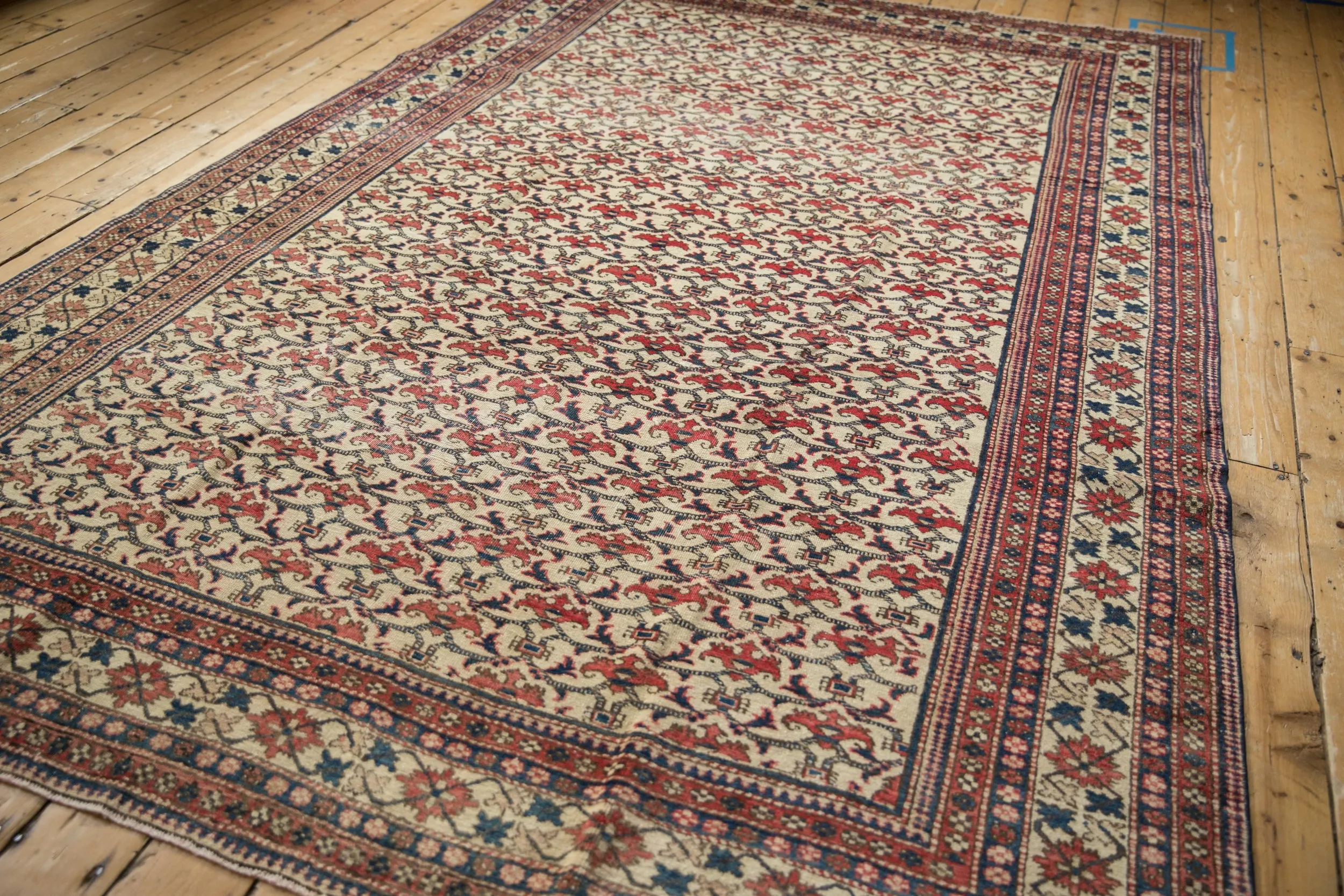 7.5x10.5 Vintage Baktiari Carpet