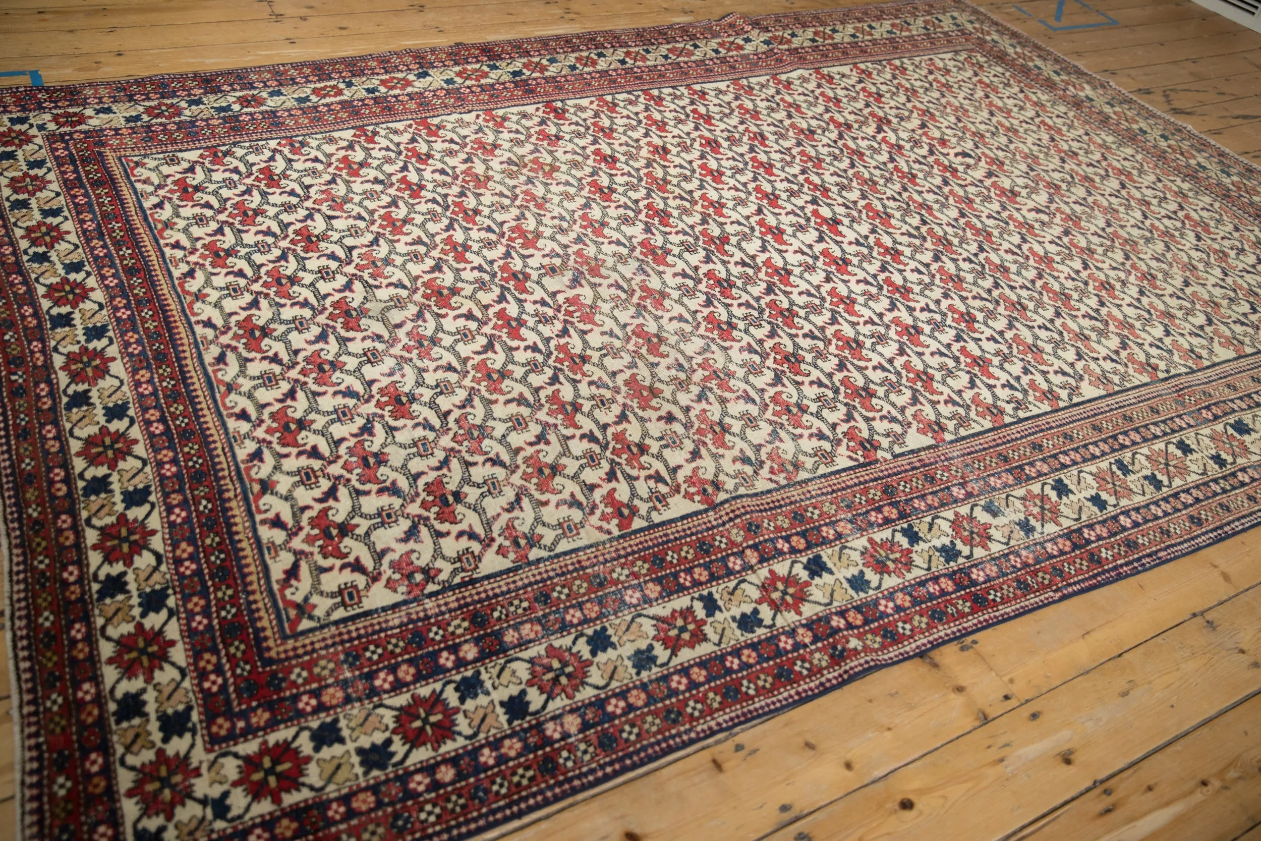 7.5x10.5 Vintage Baktiari Carpet