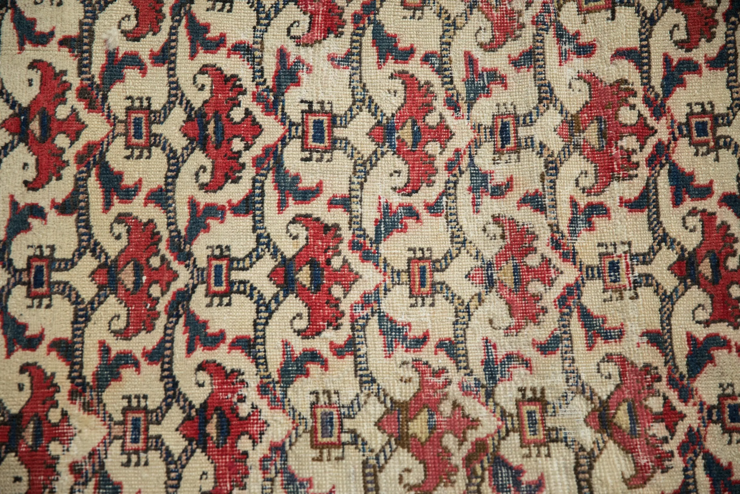 7.5x10.5 Vintage Baktiari Carpet