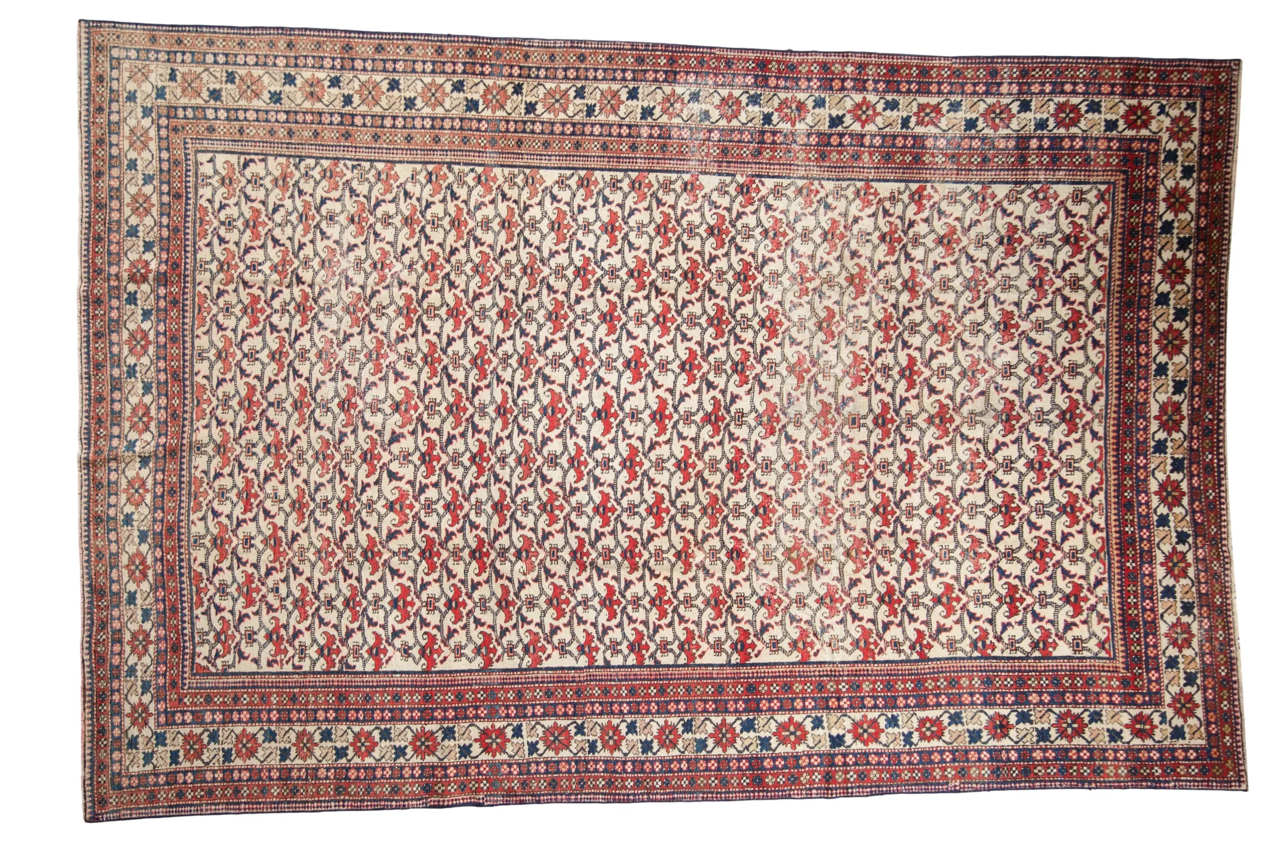 7.5x10.5 Vintage Baktiari Carpet