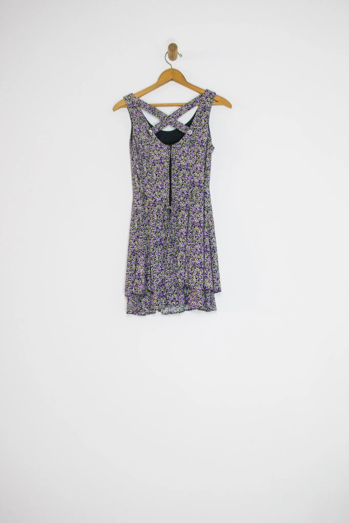 90's DITZY FLORAL MINI / EXTRA SMALL
