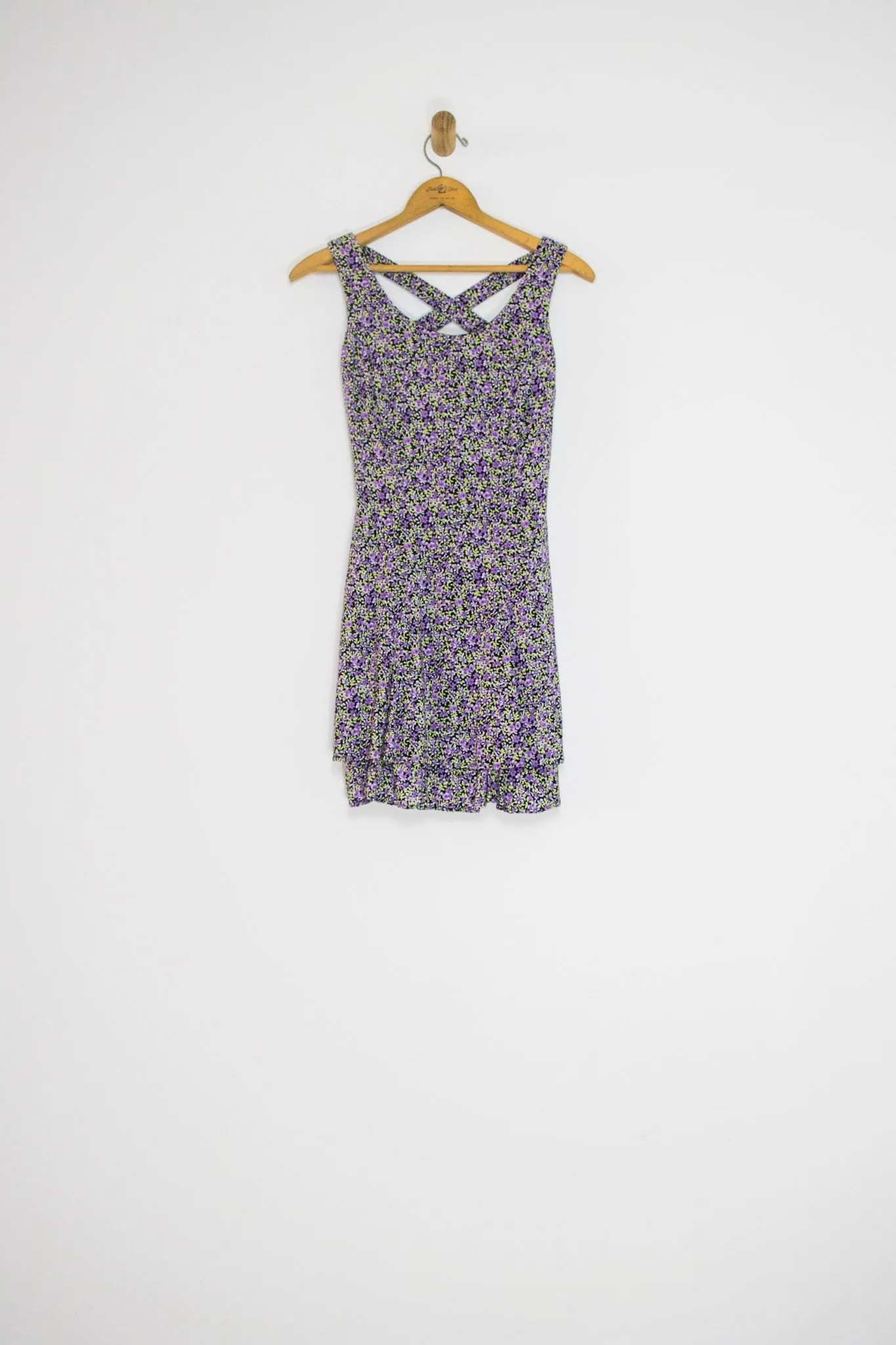 90's DITZY FLORAL MINI / EXTRA SMALL
