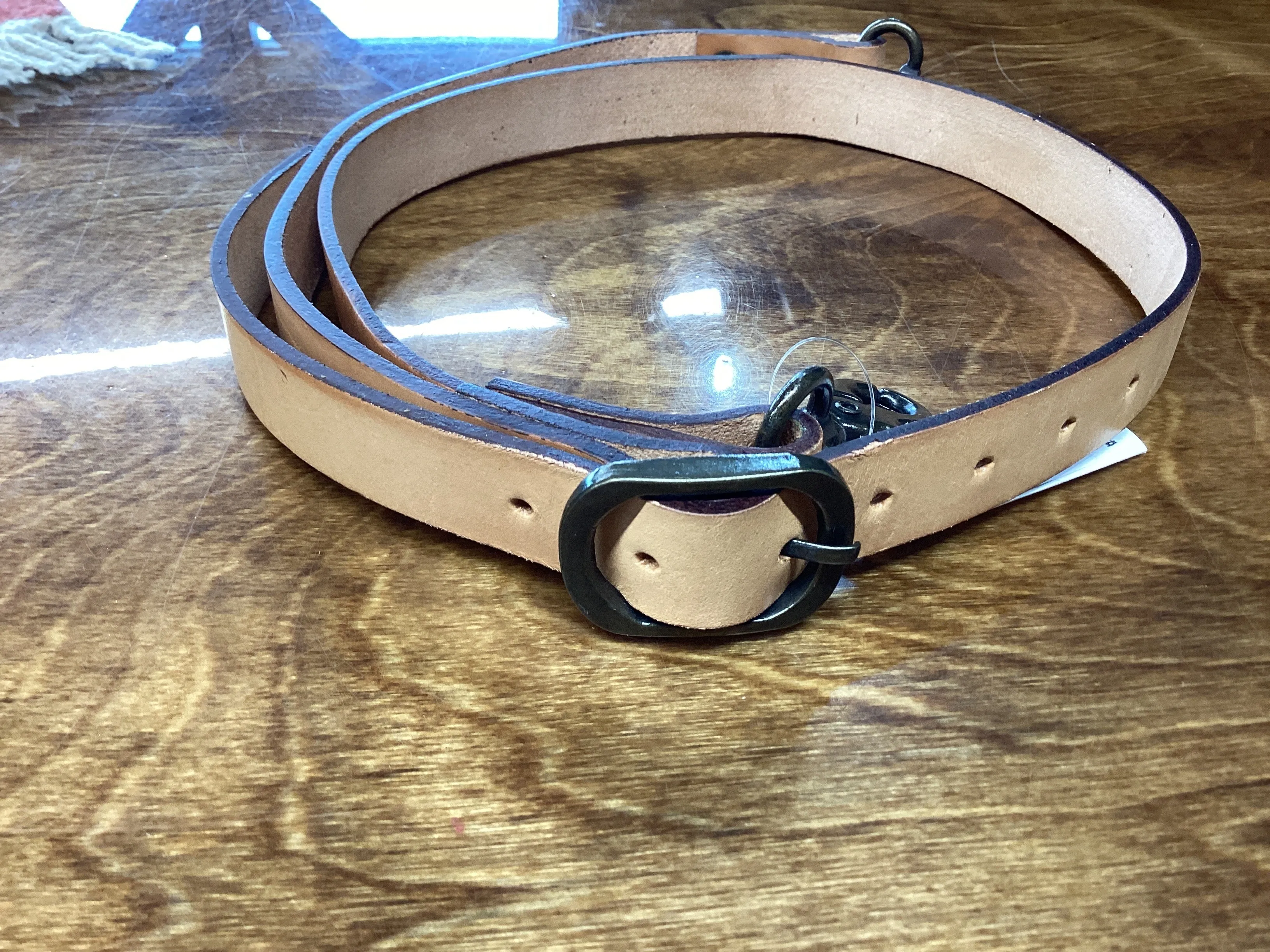 Adjustable Leather Purse Strap