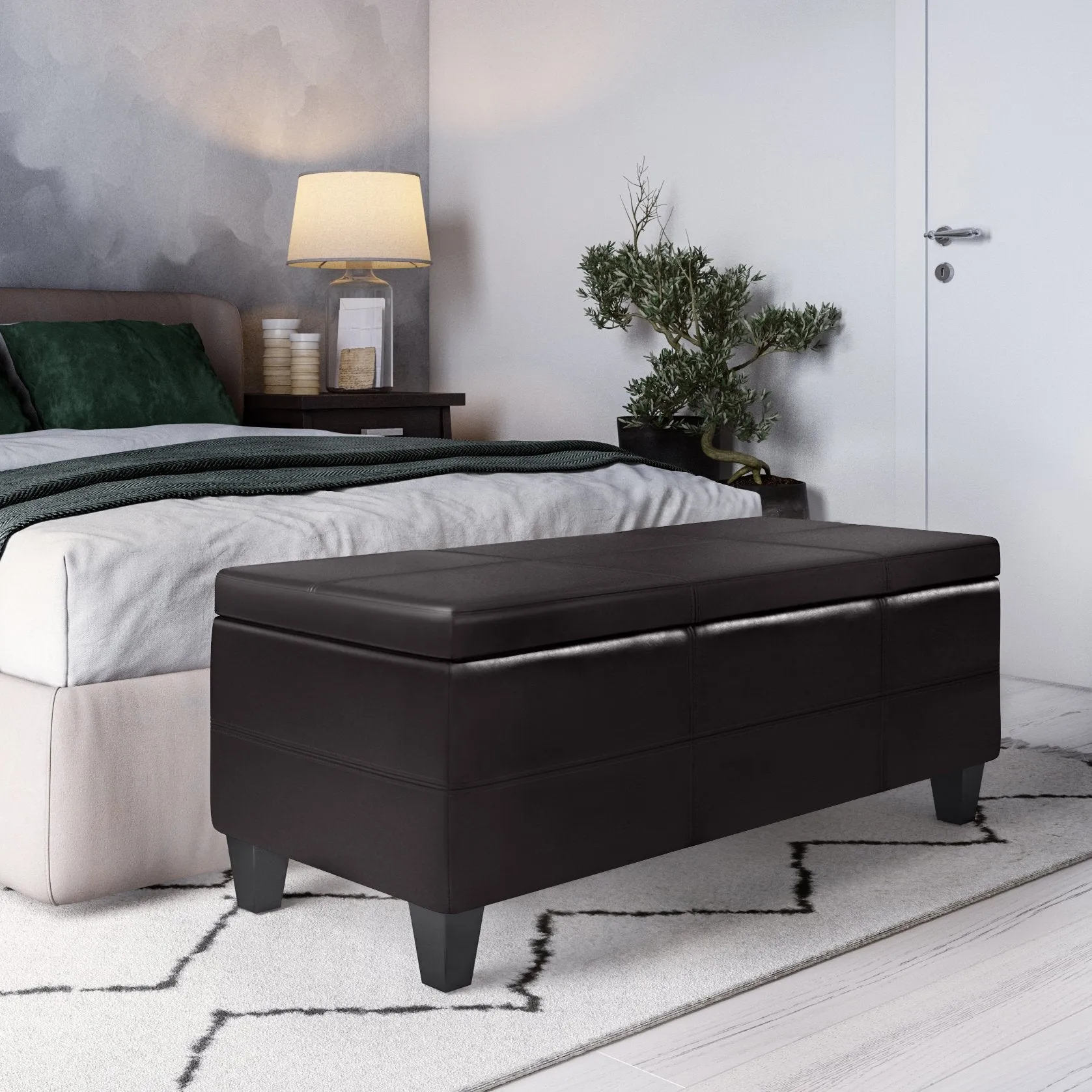 Afton Ottoman Bench