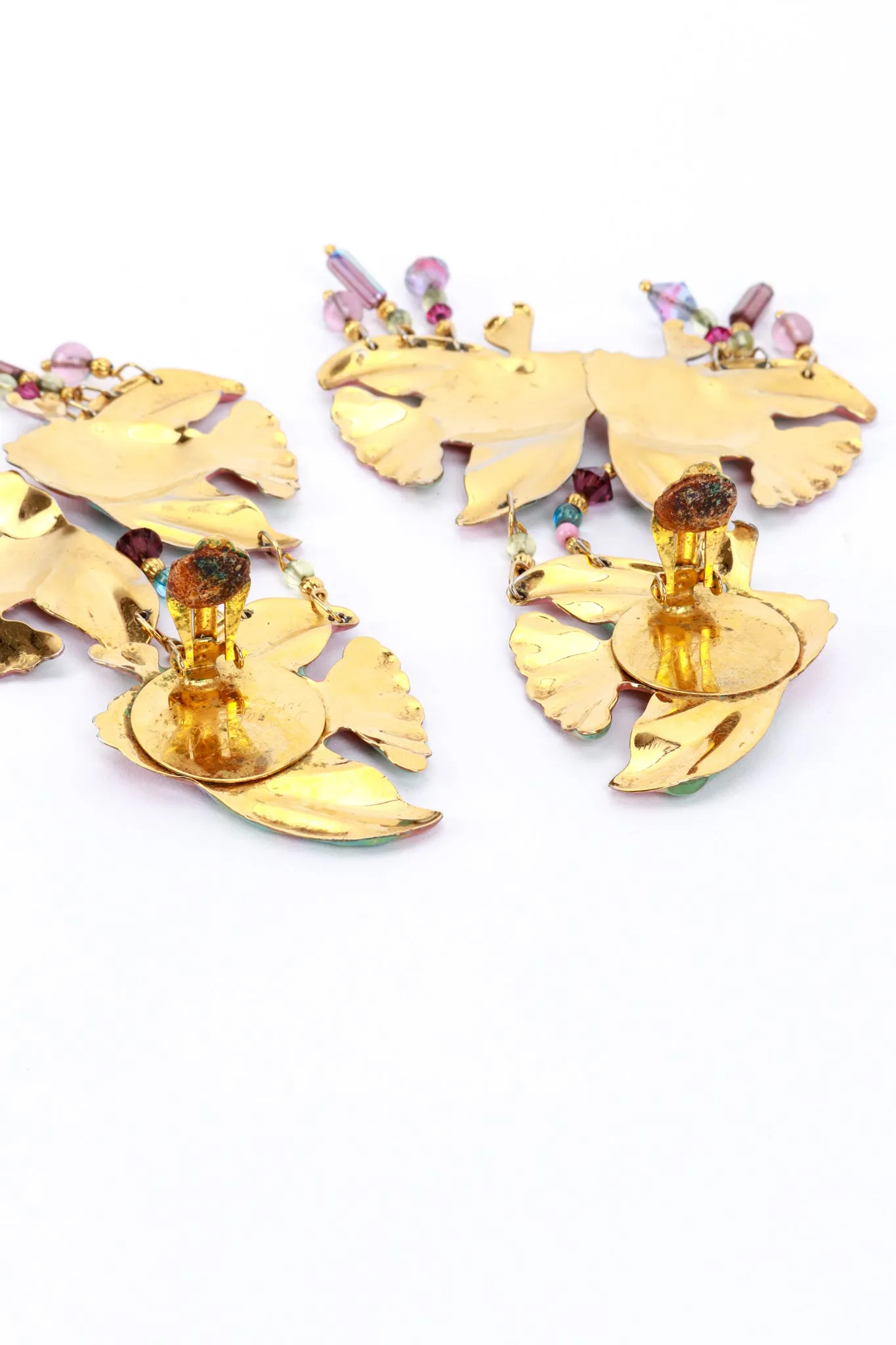 Angelfish Cluster Earrings