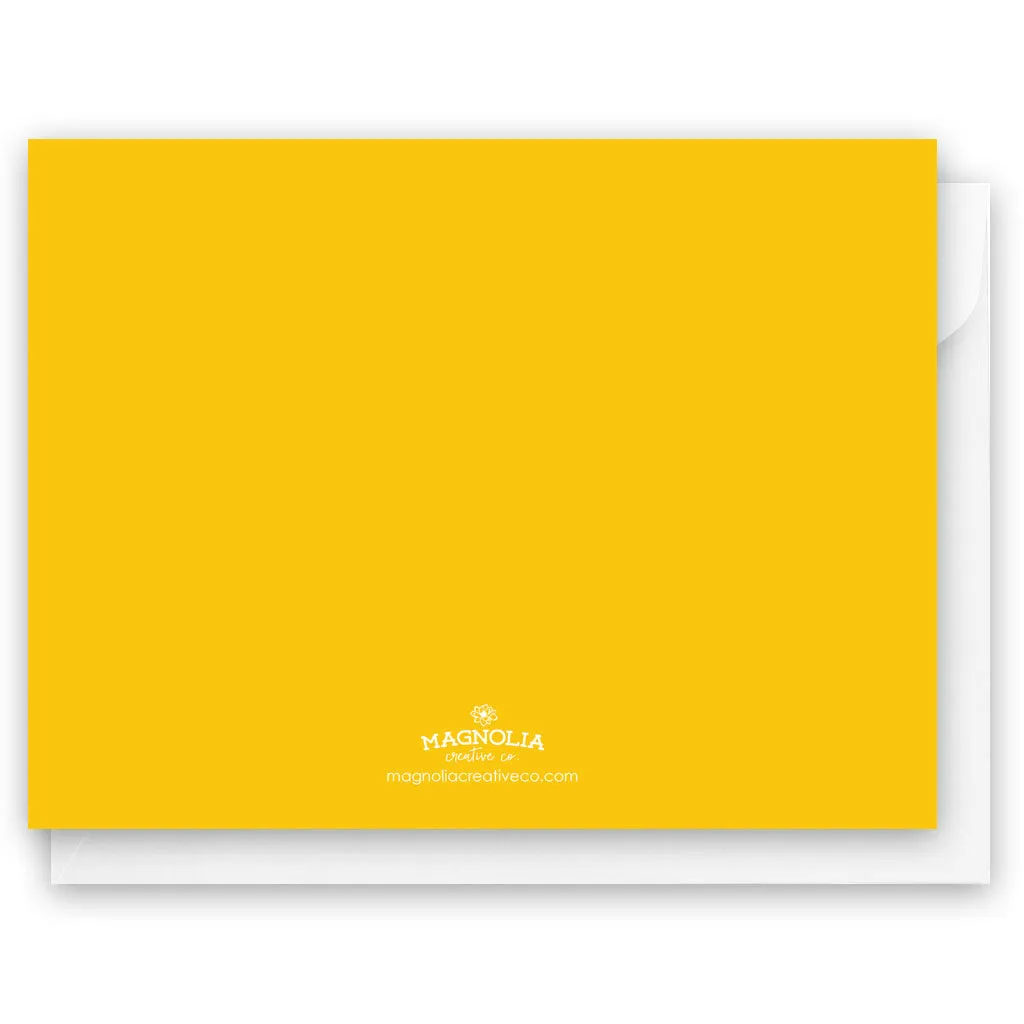 Animal Train Note Card