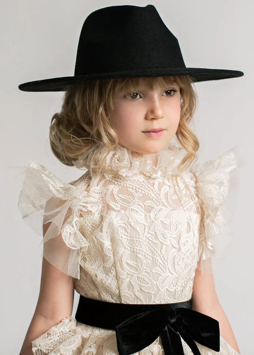 Anouk Petticoat Dress in Vintage Ivory
