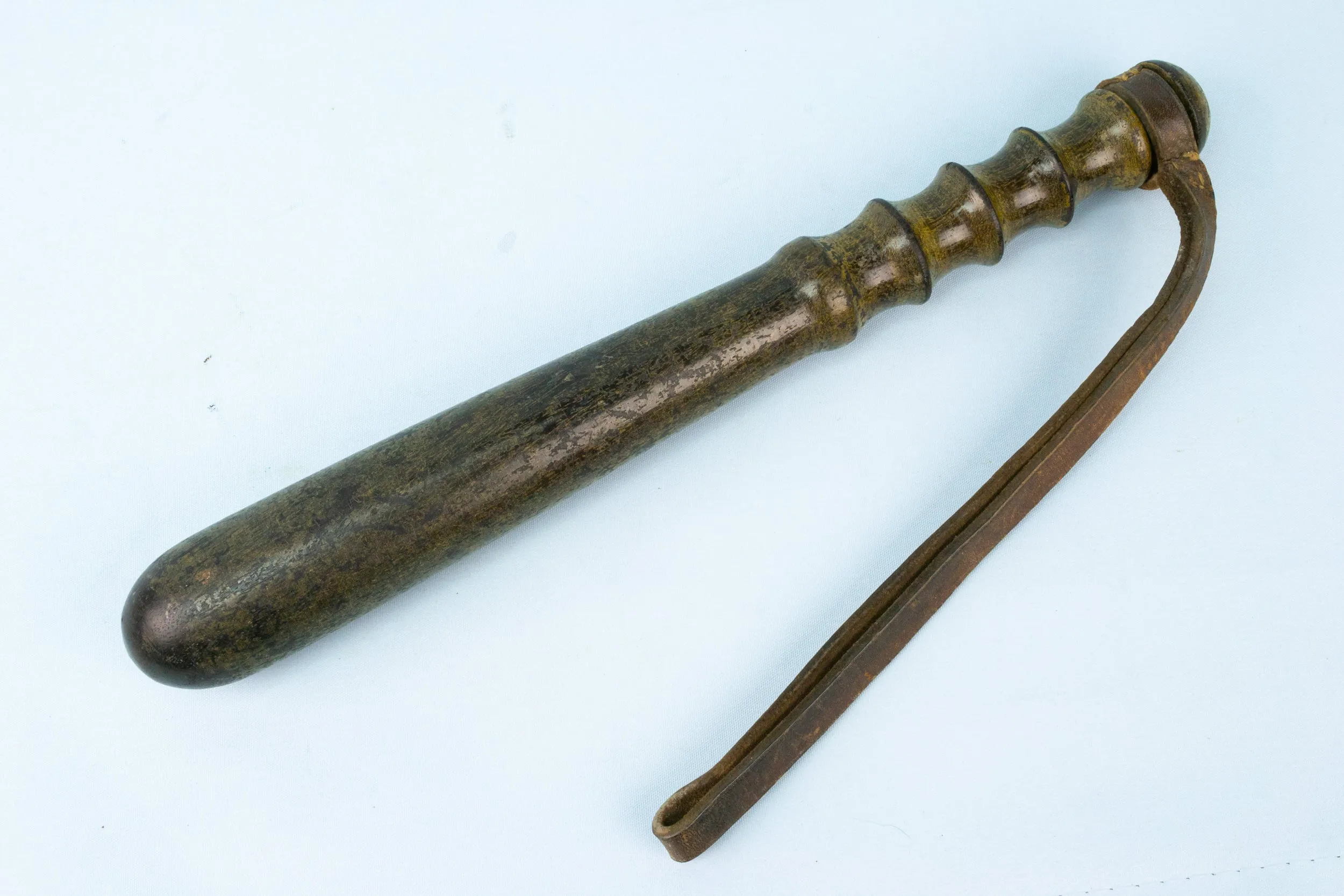 Antique Metropolitan Police Truncheon in Lignum Vitae