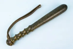 Antique Metropolitan Police Truncheon in Lignum Vitae