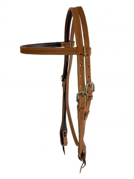 Argentina Harness Cow Leather Browband Headstall