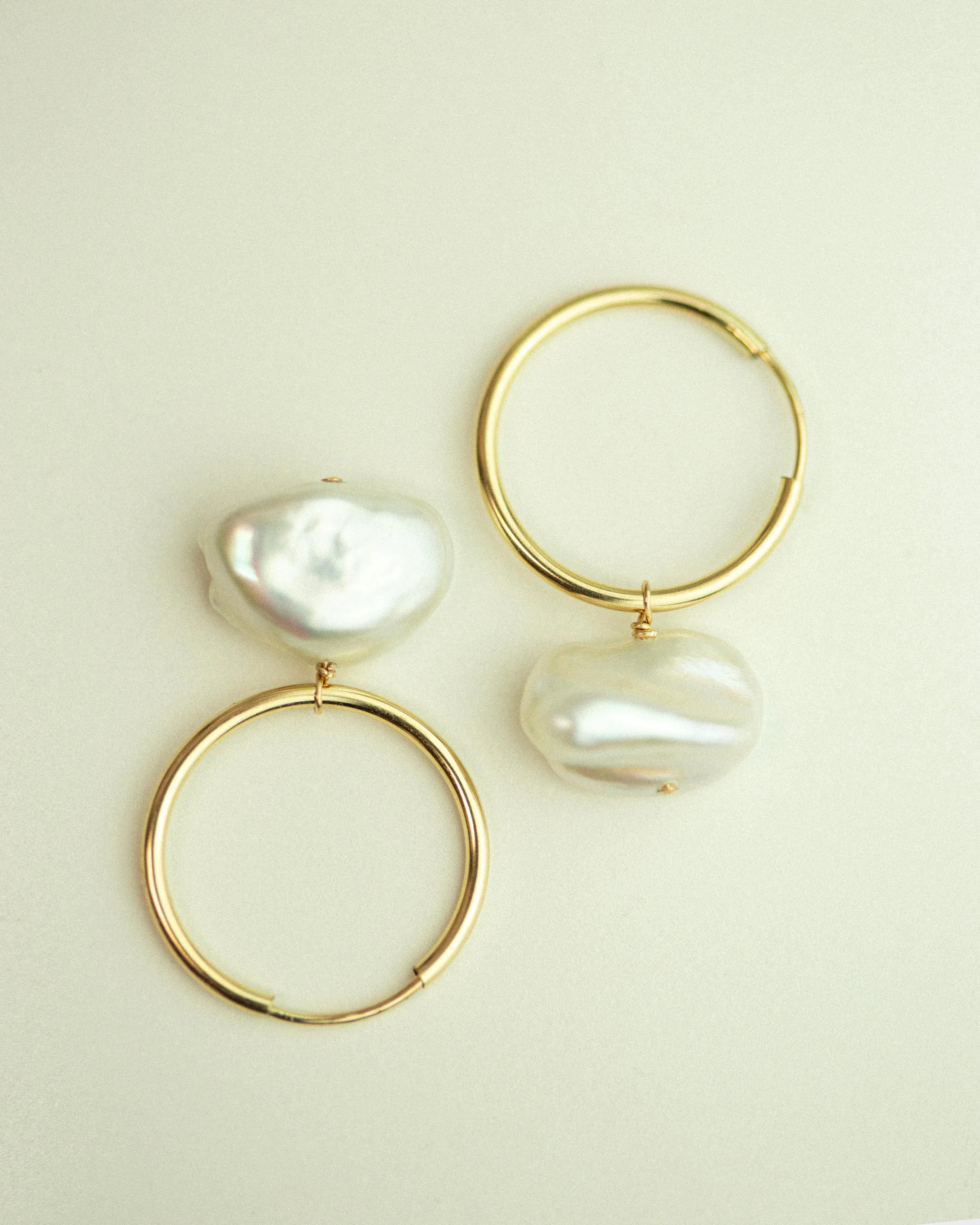 Baroque Pearl Drop Earrings