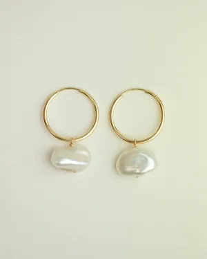 Baroque Pearl Drop Earrings