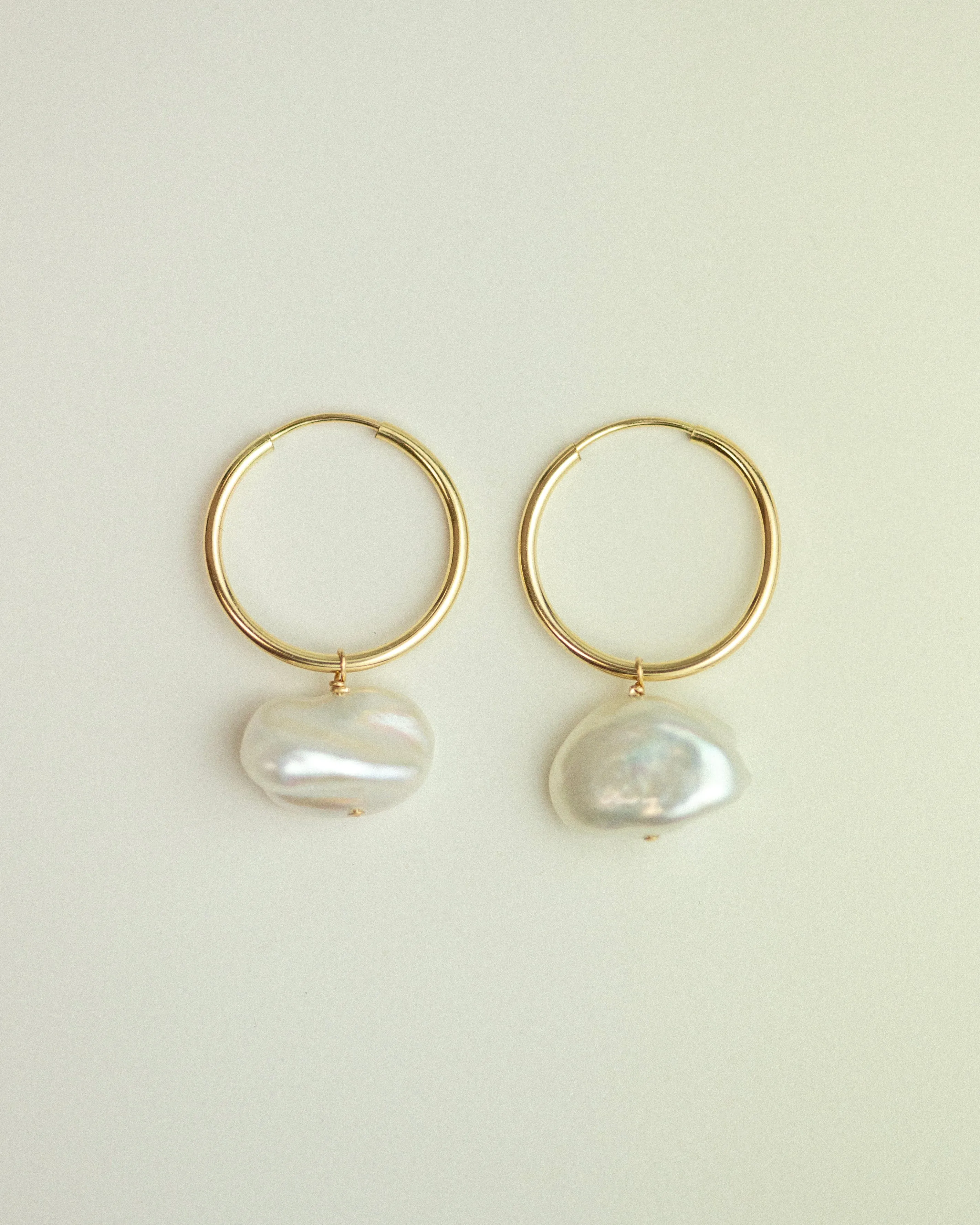 Baroque Pearl Drop Earrings