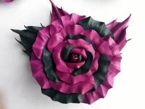 Bebby’s Leather Brooches Too
