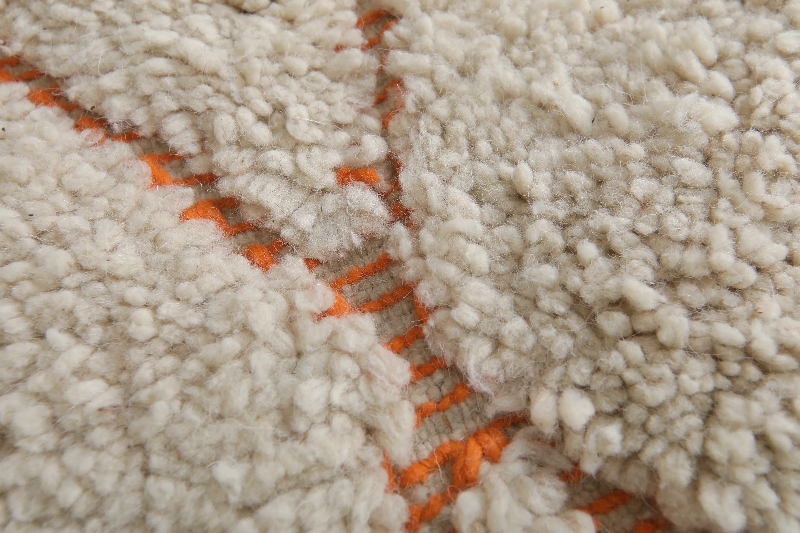 Beni Ourain Moroccan rug Custom - Berber handmade rug