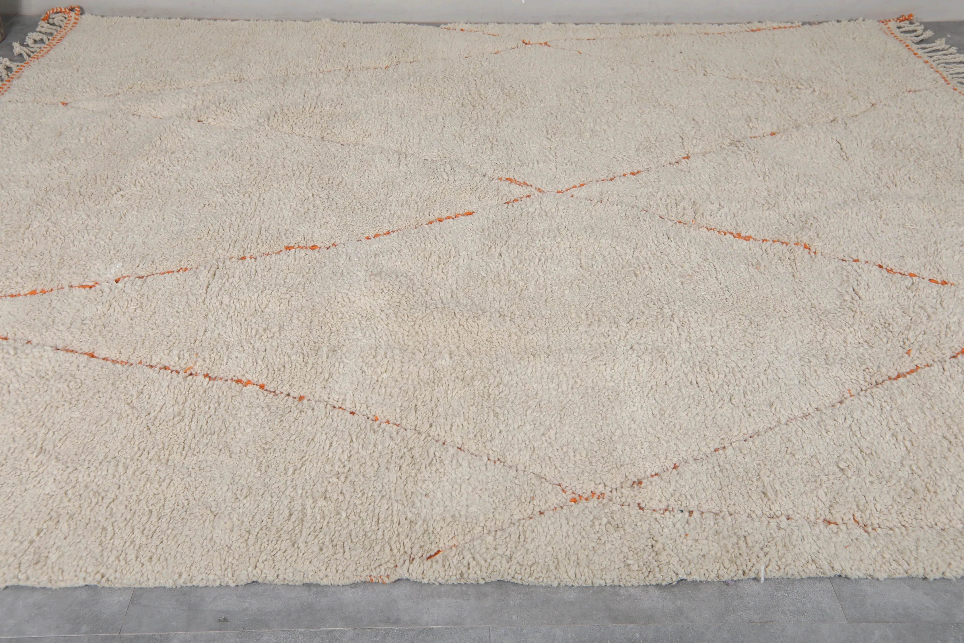Beni Ourain Moroccan rug Custom - Berber handmade rug