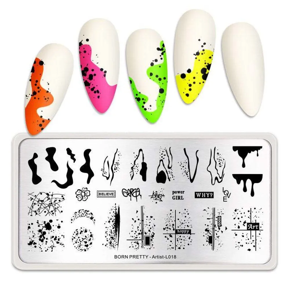 BP Stamping Plate - Artist (L018)