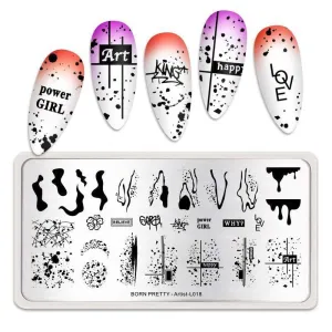 BP Stamping Plate - Artist (L018)