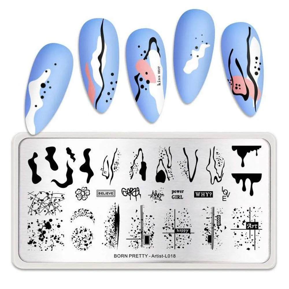 BP Stamping Plate - Artist (L018)