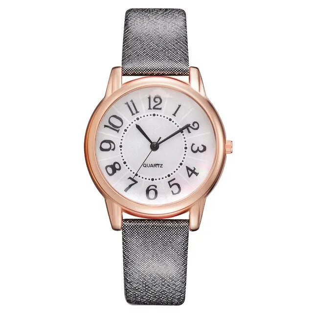 Brand Women Simple Dial Wristwatches