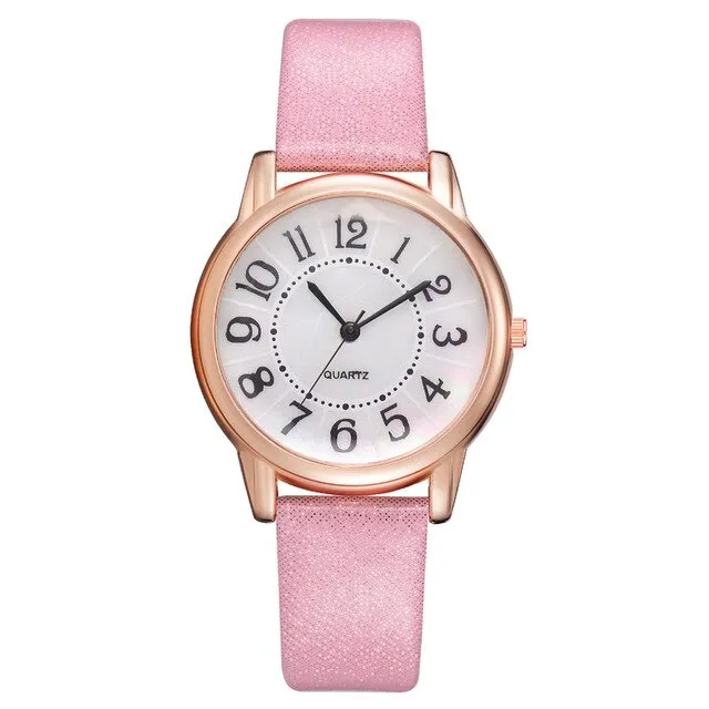 Brand Women Simple Dial Wristwatches