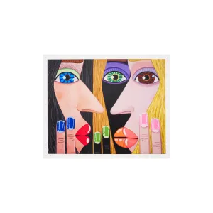 Brian Calvin, Group Thinking, 2021; Signed and Numbered Limited Edition Print