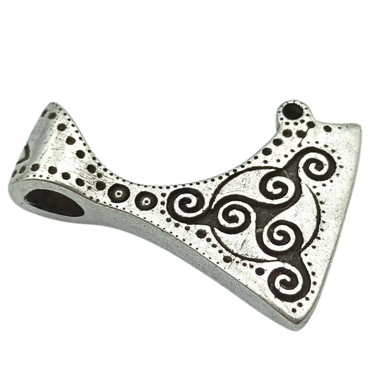 Celtic axe bronze pendant