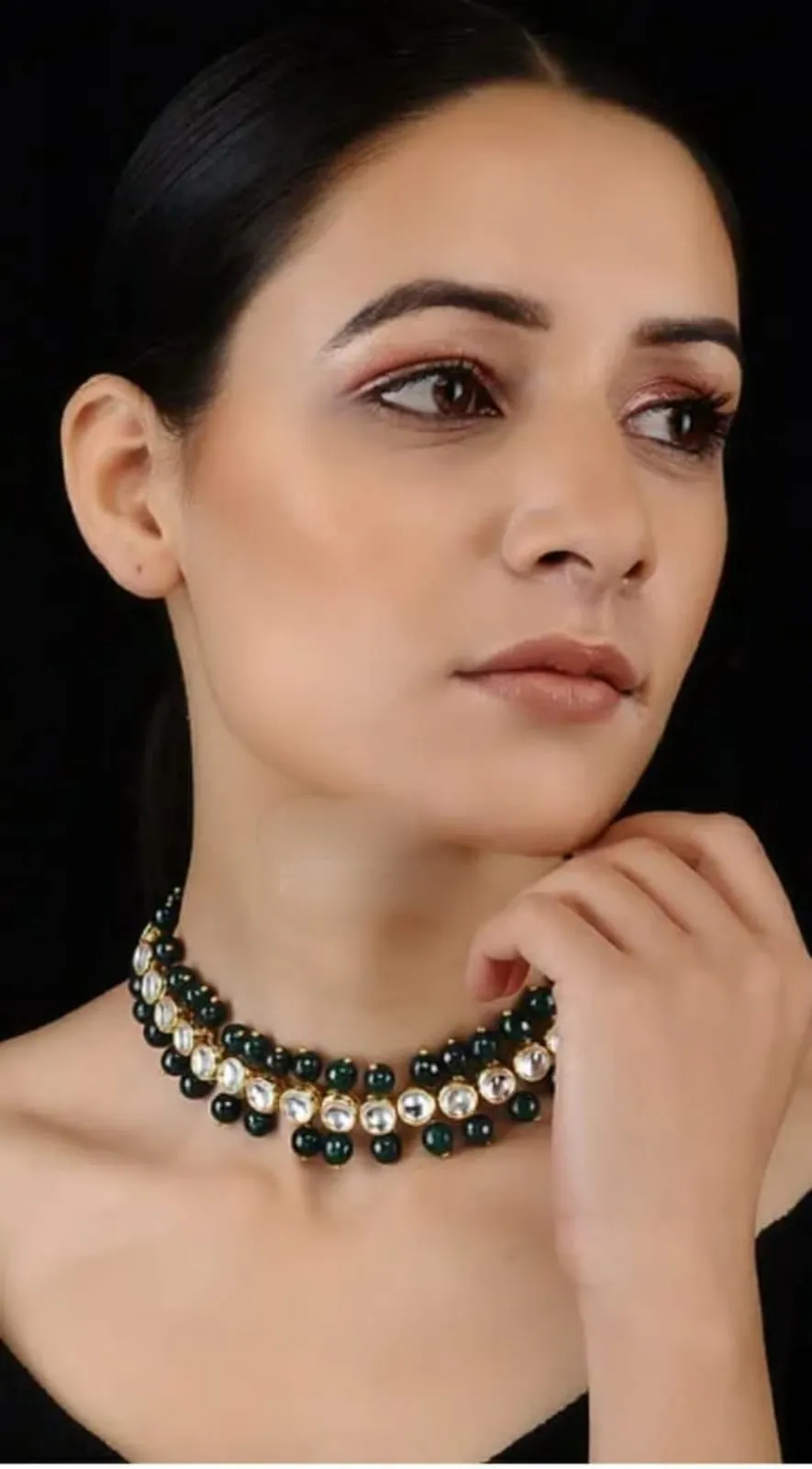 Classic Pearl kundan Necklace