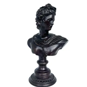Classical Bust of Cast Metal