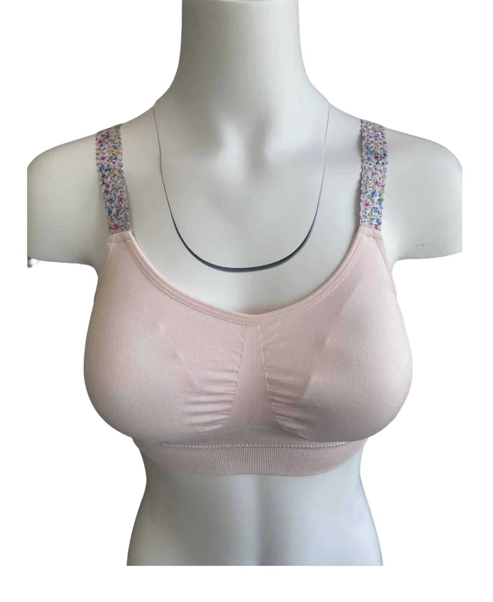 CLEARANCE Pink Vintage Boho Bra