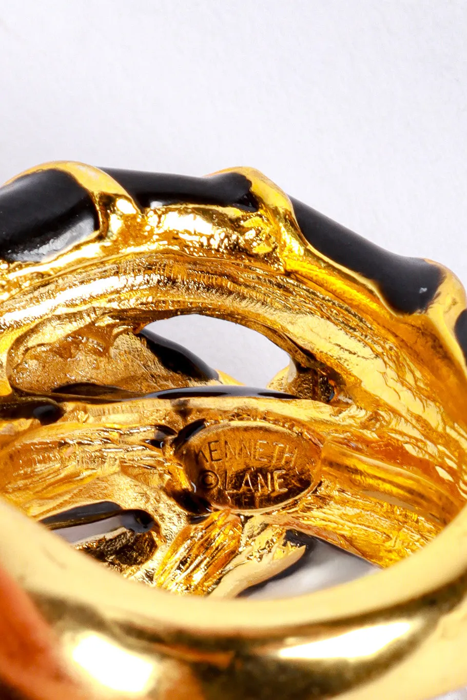 Coiled Snake Cocktail Ring