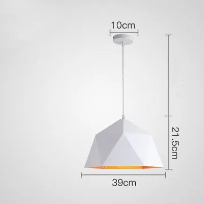 Colorful Geometric Creative Small Hanging Lamps